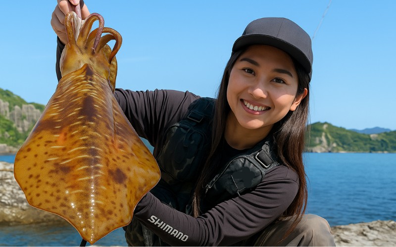 春エギングで効果的な「スラック釣法」