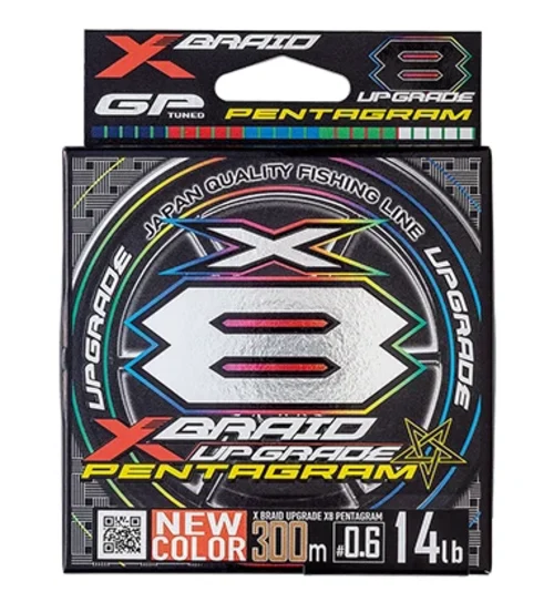 エックスブレイド(XBRAID) UPGRADE X8 PENTAGRAMの公式サイト画面
