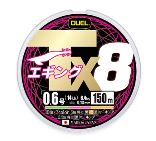 デュエル(DUEL) Tx8 エギングの公式サイト画面